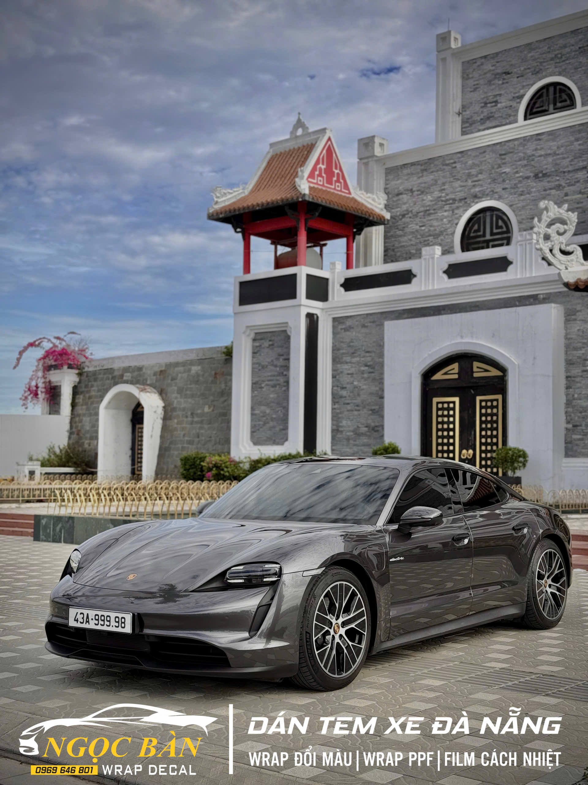 Porsche Taycan - PPF TPU CORLOR TERMINAX / Phong Cách Sang Trọng , Đẳng Cấp Khác Biệt !