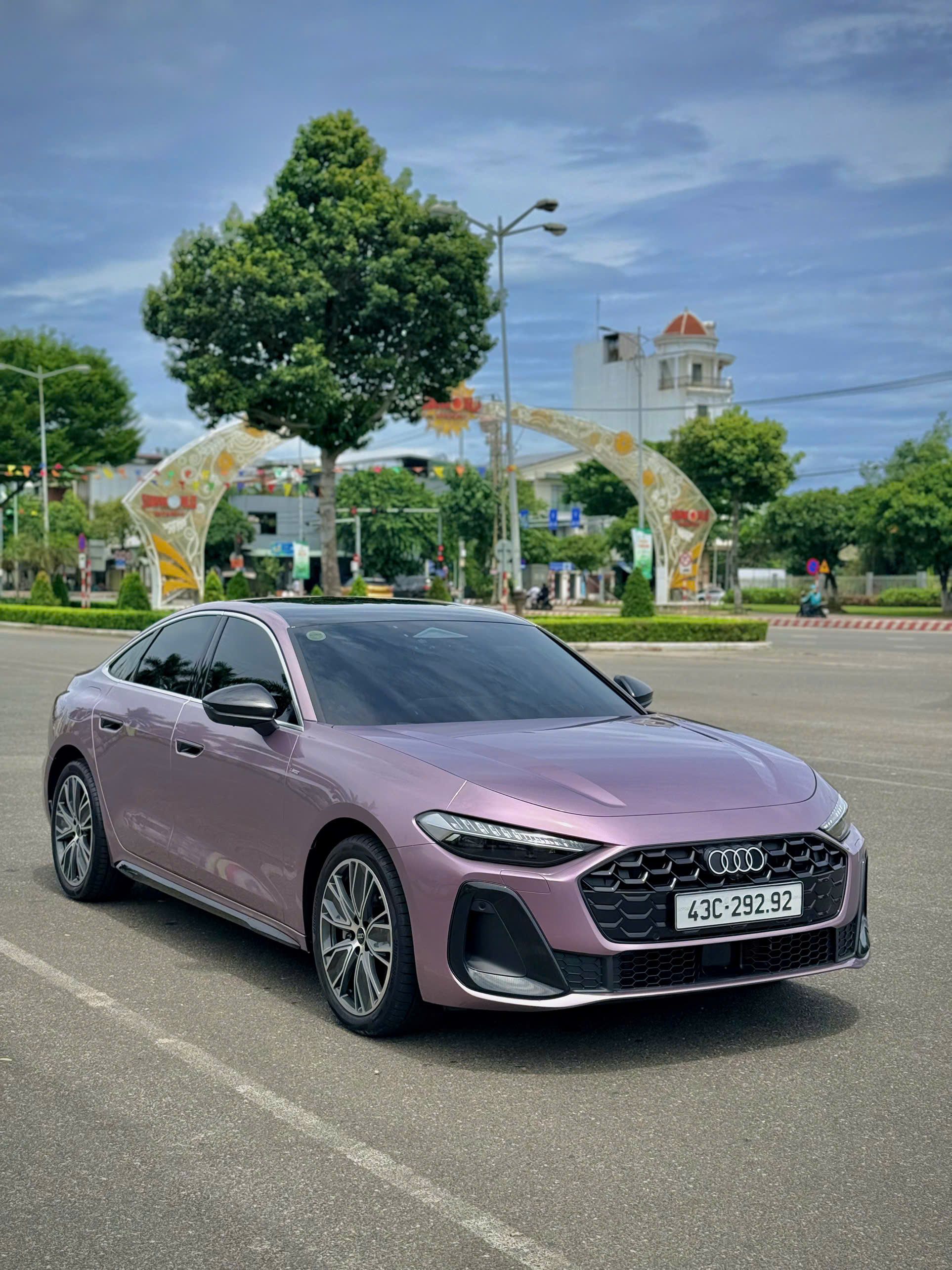 AUDI A5 SPORTBACK - PPF TPU CORLOR Amethyst 
